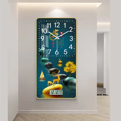 钟表挂钟客厅挂墙上时尚个性创意时钟挂表简约家用静音电子石英钟