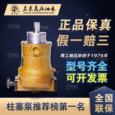 精工牌SCY14-1B原装启东高压油泵有限公司 轴向柱塞泵 剪板折弯机