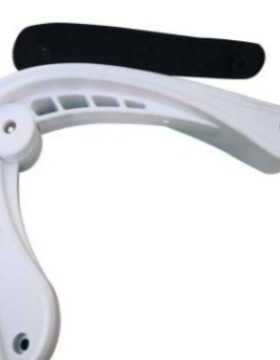 直供PP白色活动扶手 赛车椅后仰可躺扶手 伸缩塑料扶手 椅子配件