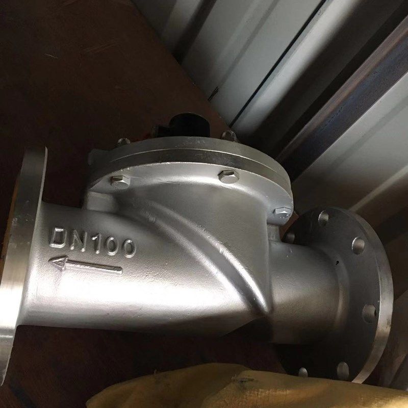 304不锈钢法兰电磁阀 常闭式水用法兰电磁阀220V DN50 65 80 100