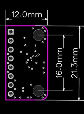 icm0268螺陀8仪 姿态感测器 性能超 icm20642 智能车新款陀螺仪