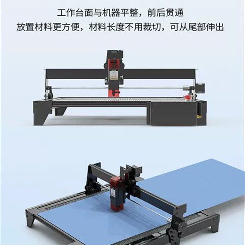 树叶激光雕刻切割机叶雕布料皮革木板小型自动摆摊叶子打照片机器