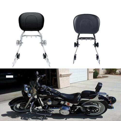 哈雷靠背 softail Deluxe 软尾 快拆靠背 后货架 后尾架 05-20