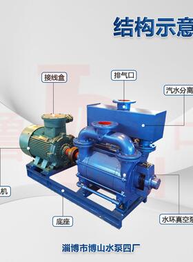 2BE153型水环式真空泵高真空度液环真空泵电动真空设备牌