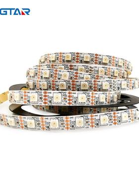 GS8208 2018新品 12V 60LED内置IC5050 RGB灯带 全彩编程数字灯条