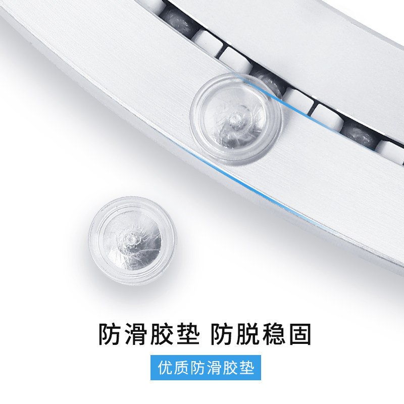 道石转盘底座不锈钢珠玻璃大理桌实木桌子圆桌面转芯轨餐轴承家用