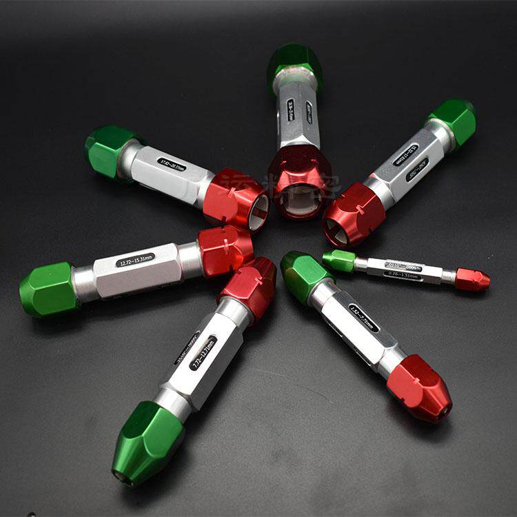 三色塞规手柄 铝合金通止规手柄 针规手柄 销规针规夹持器