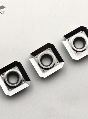 株洲钻石数控45度面铣刀片SEET12T3-LH YD101 201 YBG101 102铝用