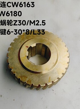 沈阳安阳大连兰州CW6163/CW6180车床溜板箱铜蜗轮6020Z30