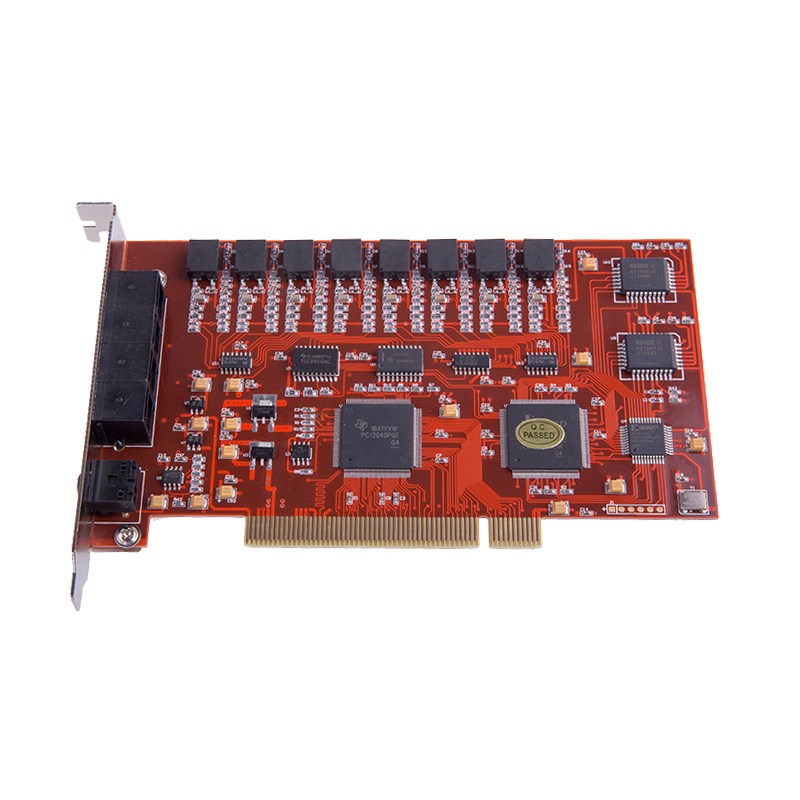 锋XF-PCI/R8 电路8话录音卡 PCI录音卡先电话录音设备 录音系统