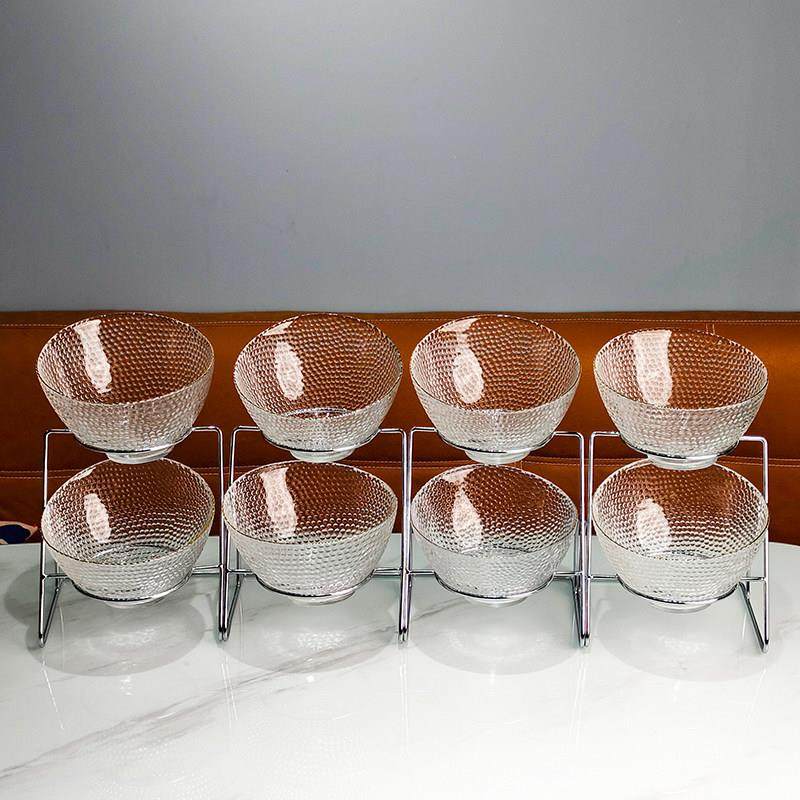 酒店早餐自助餐桌饭厅器皿水果盘小料架子沙拉碗小菜盒凉菜展示架