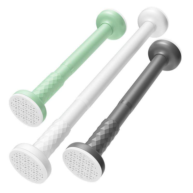 伸缩杆免打孔免钉晾衣杆衣架不锈钢窗帘挂杆浴帘杆子门帘衣柜撑杆,家庭/个人清洁工具,浴帘杆,淘宝优惠券,粉丝福利购,淘宝优惠卷