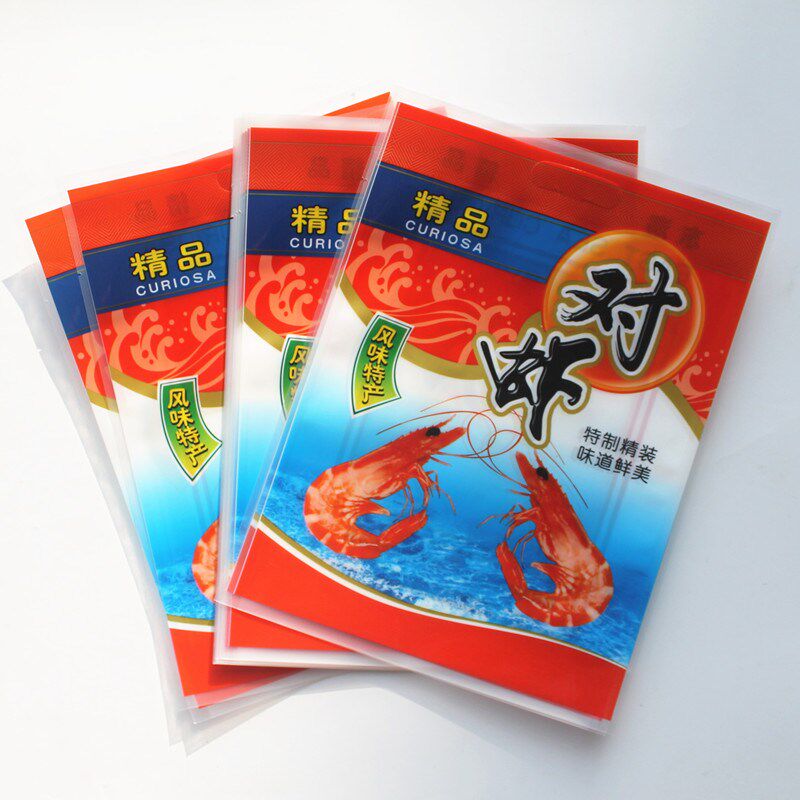 加厚500克对虾 虾干包装袋 通用海鲜干货袋子礼品礼包袋