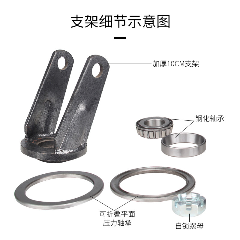 吨寸1向轮超重型脚轮56带刹车8寸铁芯尼龙轮万2寸工业定向轮轮子