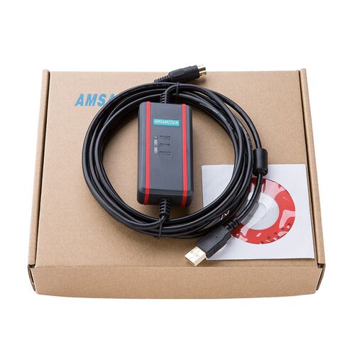用于汇川PLC编程电缆下载线汇HB-H0U USB-H1U USB-H2U U川S2U 1U