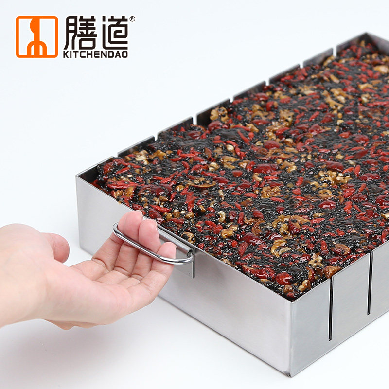 5斤阿胶糕分条模具雪花酥家用手工制作工具套装固元膏冷却定型盘