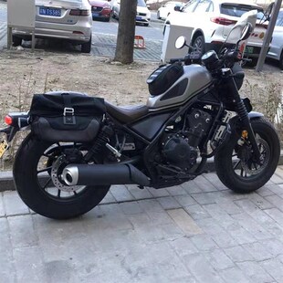 适用本田CM300/CM500改装边包侧包保险杠前护杠发动机护罩后靠背