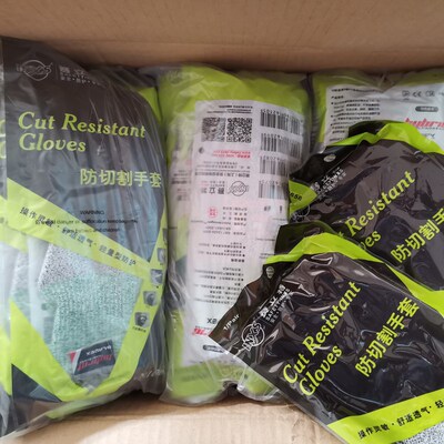 赛立特N10658PU涂层三级防割手套防刮耐磨防滑五金工具机加工装配
