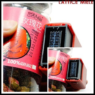 食品打印生产日机打码期手动保质期喷码机印码器型小双排可调手持