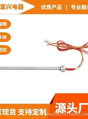 厂家货源PTC单头电热管220V340W冷藏柜防干烧管自动蒸发加热管