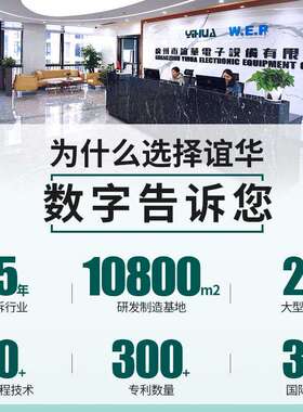 YIHUA谊华983D三合一热风精密焊台20V3.5A电源210 245手柄工业级