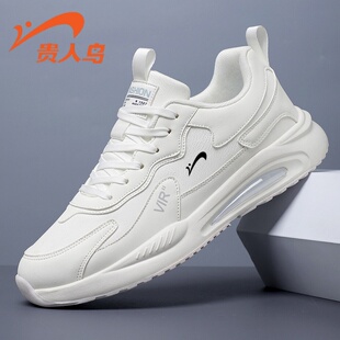 贵人鸟男鞋2025新款秋冬防水跑步鞋加绒保暖运动鞋轻便休闲运动鞋