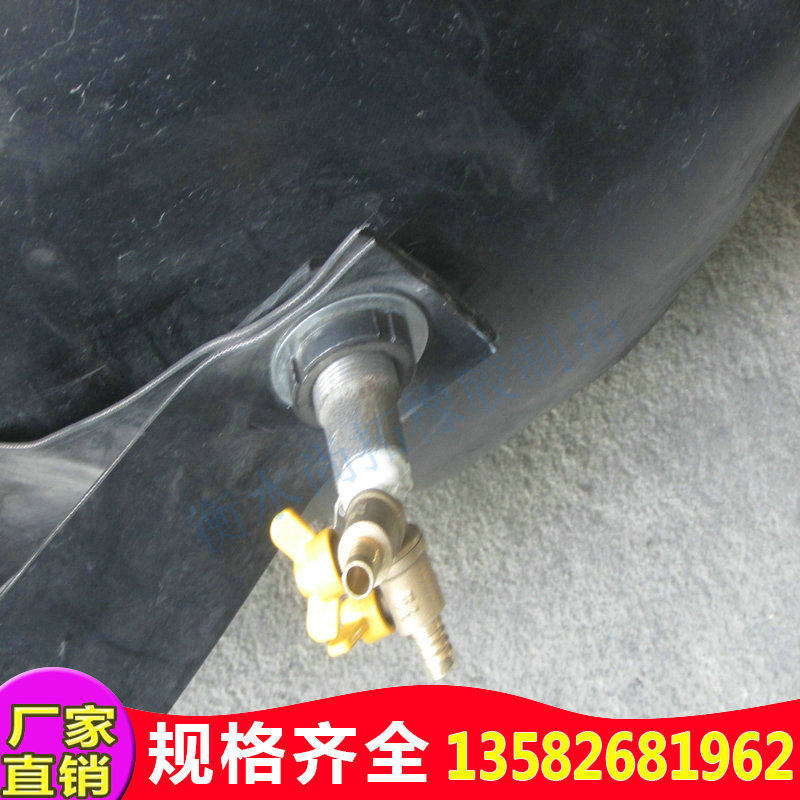 桥梁预制定橡胶充气梁囊充气芯模 八角带内衬外套空心板内模气做
