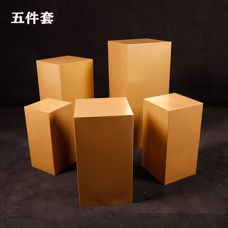 婚庆道具铁艺方装甜品台婚礼迎婚区婚纱摄影酒店橱窗形饰宾庆摆件