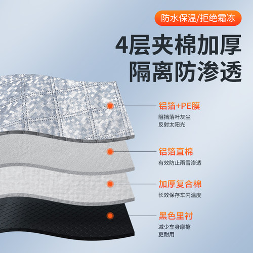 适用于东南DX3/DX5/DX8/DX7/A5汽车挡风玻璃遮阳防落叶防霜遮雪罩