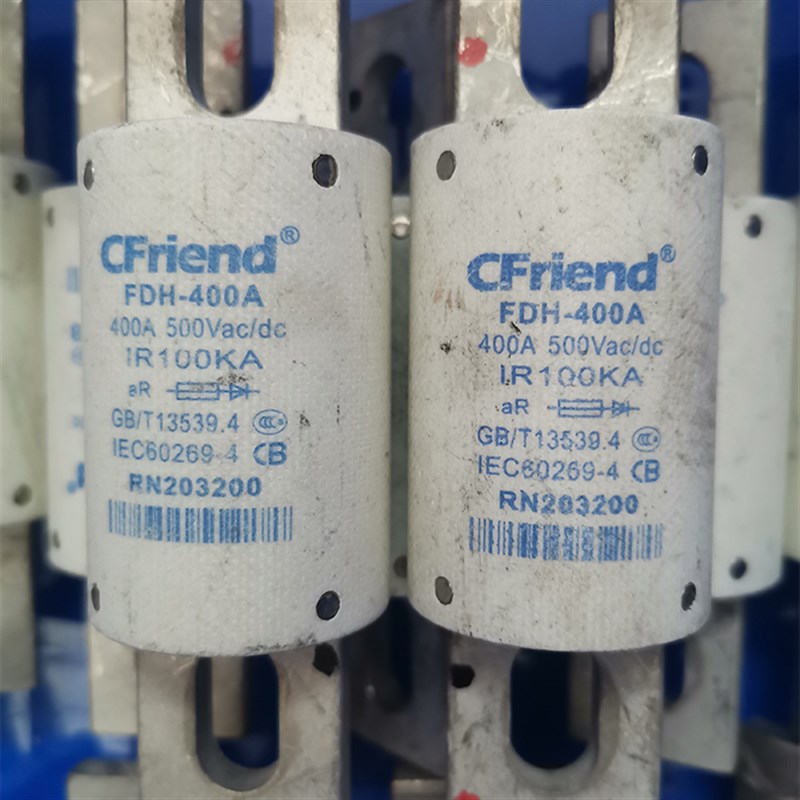 CFriend电动汽车直流保险丝快速熔断器 拆车件FDH-400A 500V