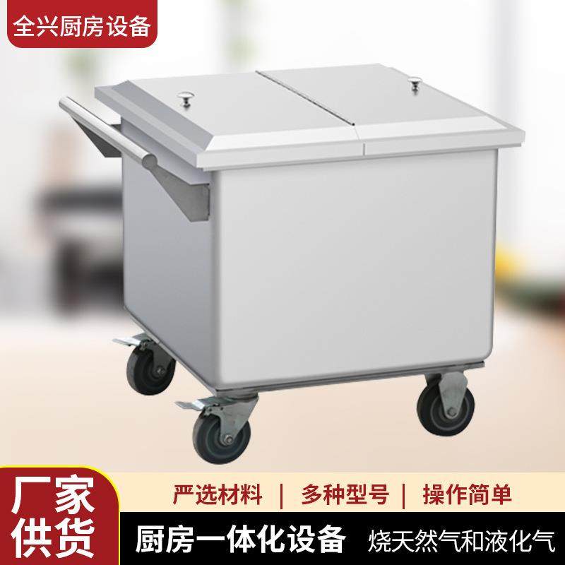 天津不锈钢酒店开放式厨房橱柜整体灶台柜商用4D整体厨房设计