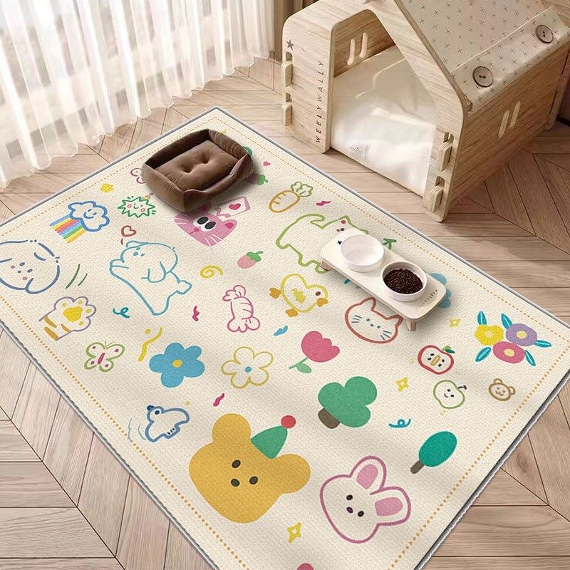 宠物地垫防水防尿狗狗猫咪专用防滑围栏狗窝狗笼子防抓可擦洗防咬