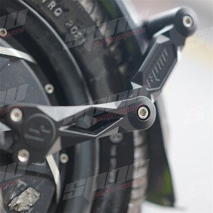 SPNU毁灭者后盾挡泥板适用小牛九号极核电动车新款后盾支架改装件