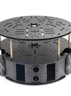 促销58mm全向轮底盘3轮全向移动机器人OmniRobot智能小车小车底盘