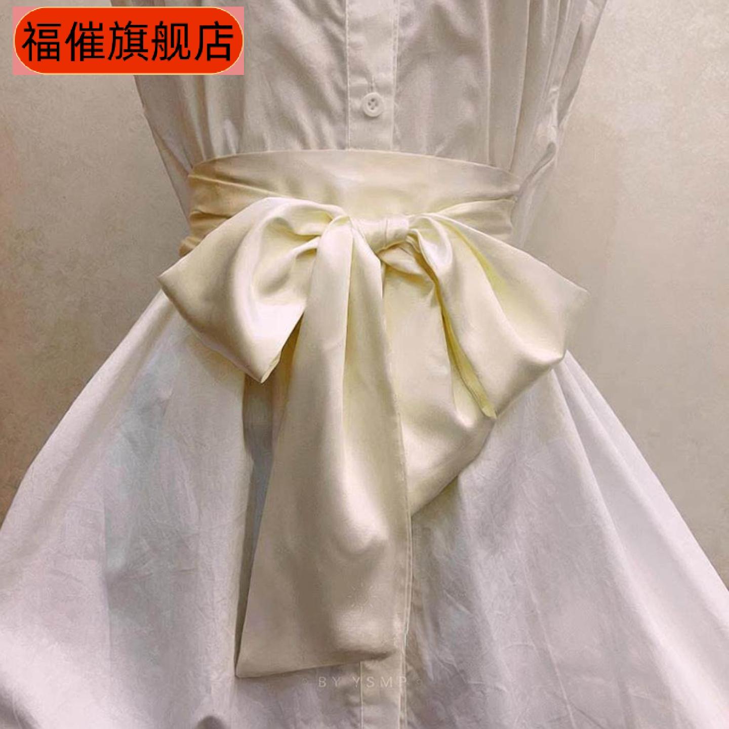 结收腰腰带连衣裙装饰绑带女士宽