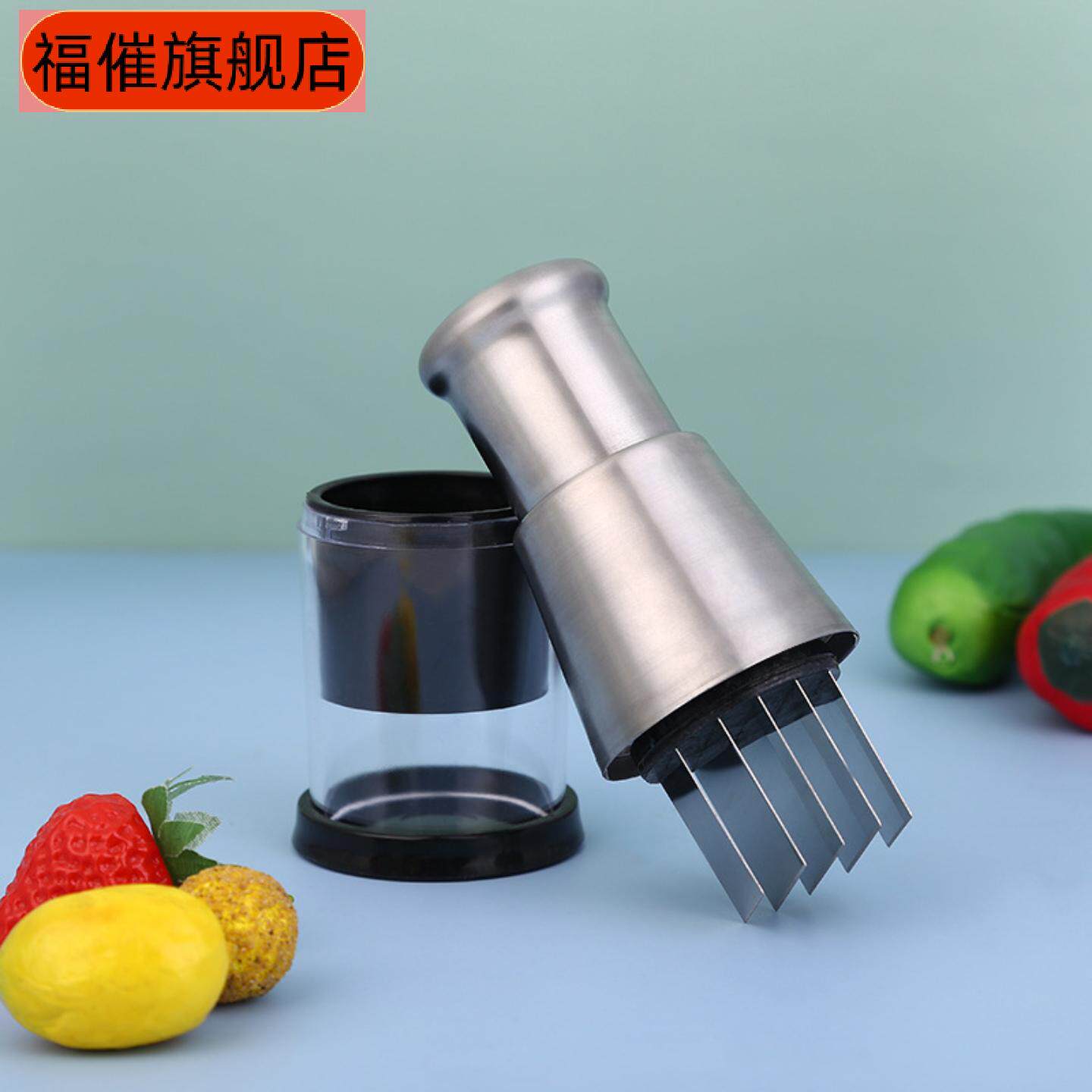 爆款不锈钢按压式拍拍刀切菜姜蒜