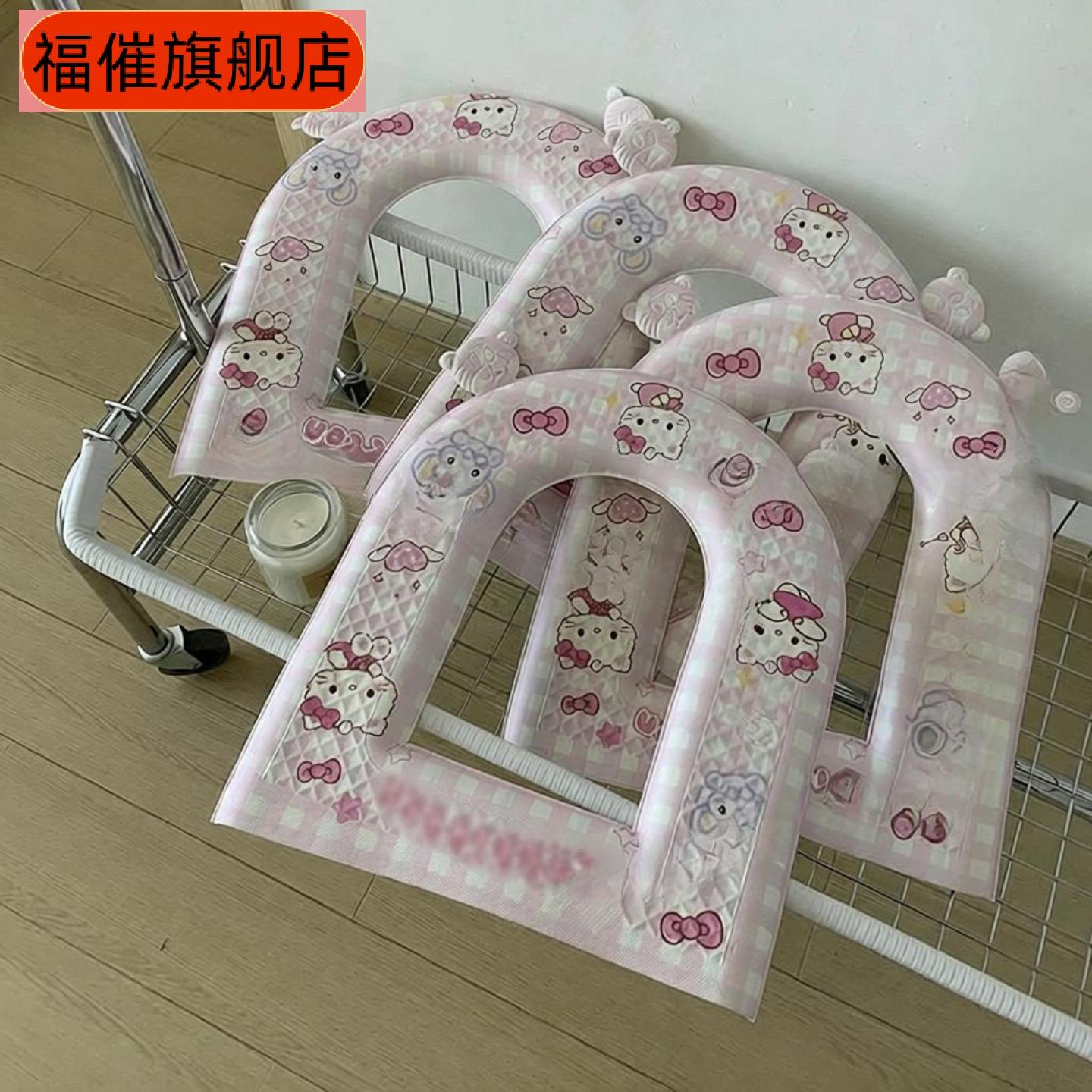 卡通防水马桶坐垫粘贴式可水洗