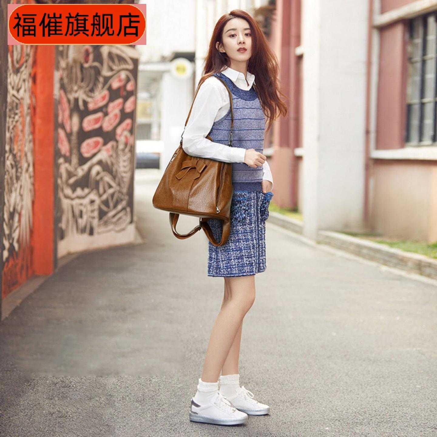 防盗双肩包女春款韩版时尚多用