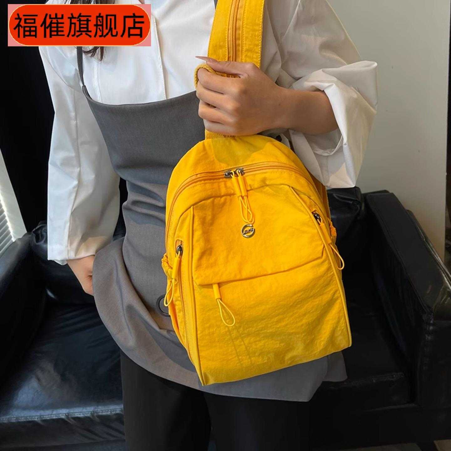 双肩包超轻新款高级感小众尼龙