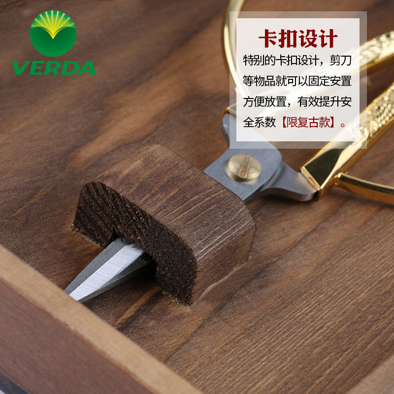 家用原木针线盒套装多功能缝纫韩国线盒家线针用手缝线大号针线包