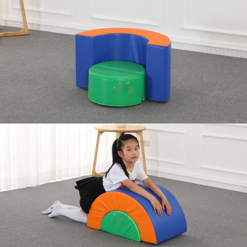 欧标软体变形半圆沙发早教儿童软包宝宝百变多功能靠背座椅教玩具