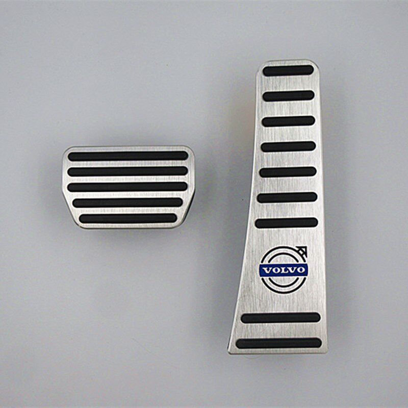沃尔沃S90/V90/XC90/XC60/S60L/S80内饰改装油门刹车脚踏板铝合金