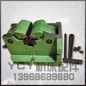 上海台工V型虎钳Q6280 中心机用平口钳 100立卧两用式