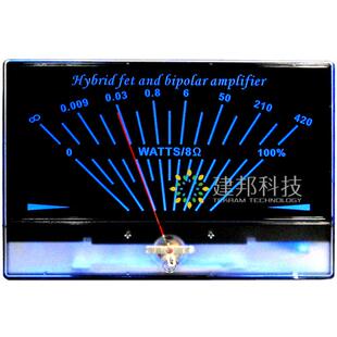 200 台产高精度VU表头单端甲类功放胆机电平表DB表音频功率表P