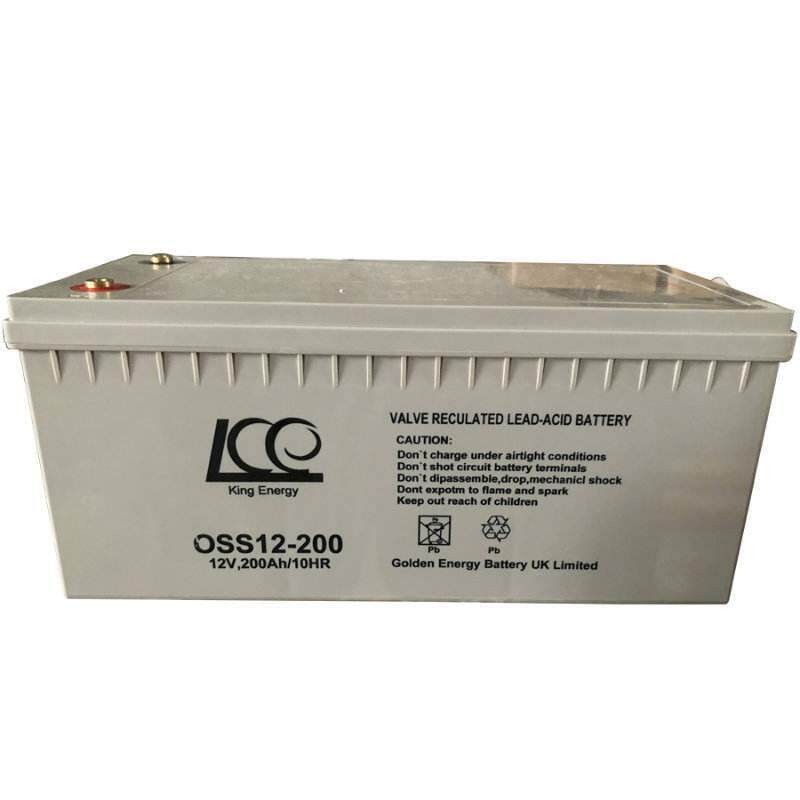 KE蓄电池SS12-200免维护计算机船舶光伏发电/太阳能储能12V200AH