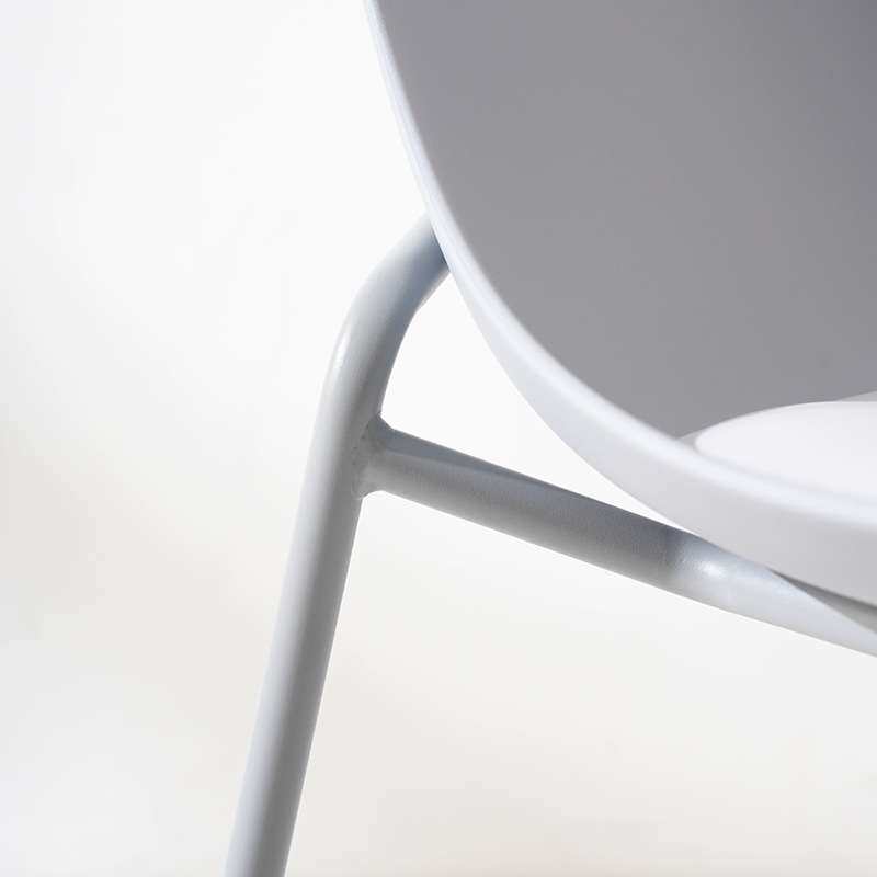 家用餐椅北欧简约设计师彩色餐厅靠背吃饭椅子网红甜品店洽谈椅