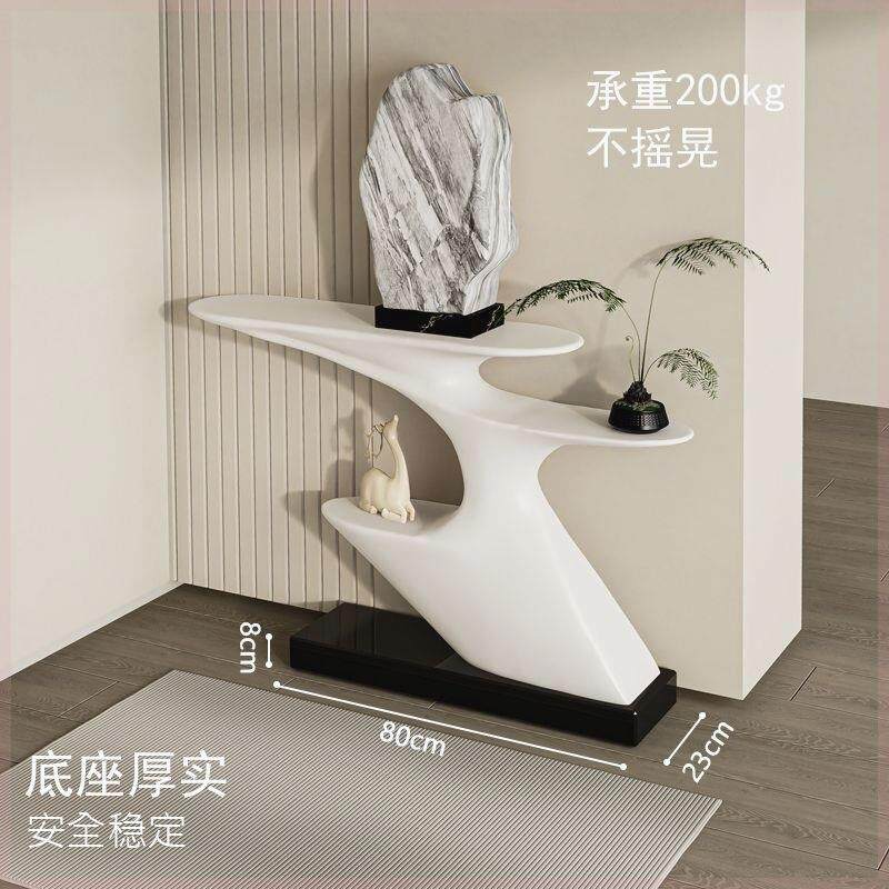 yp7步步高升玄关台艺术轻奢高端进门玄关柜现代简约展示台入户玄
