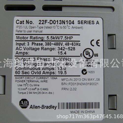 AB伺服电机MPM-B2153F-MJ74AA罗克韦尔MPM-B2153F-SJ74AA