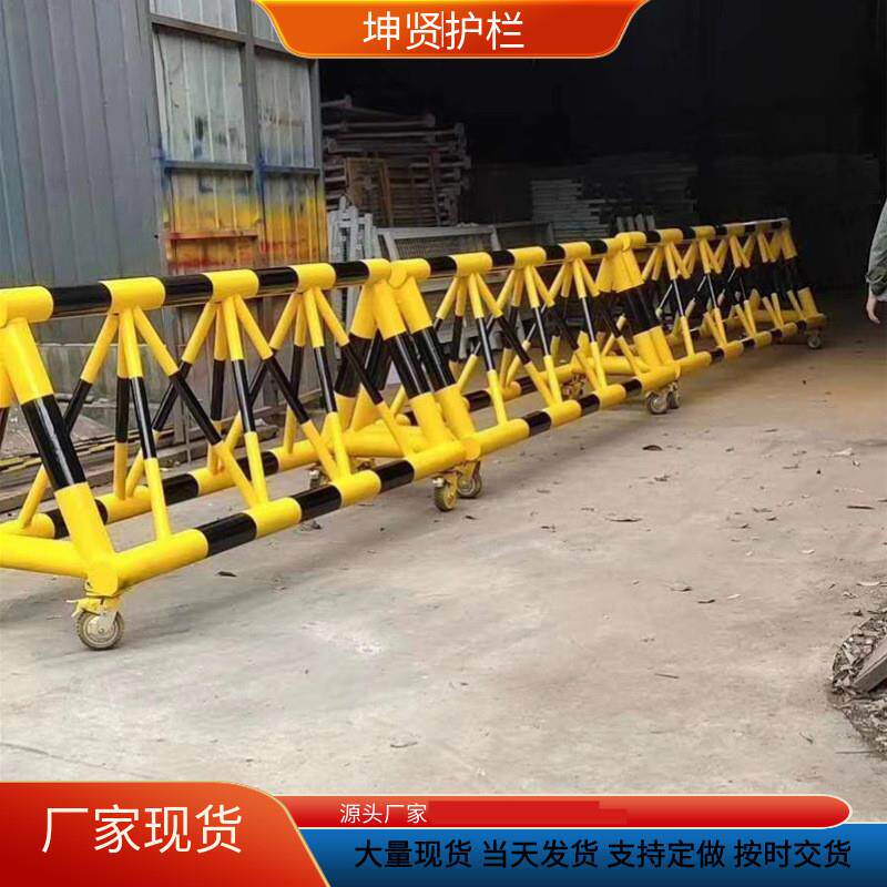 移动防撞拒马护栏加油站挡车器拒马路障栏杆门口安全拦车防护栏
