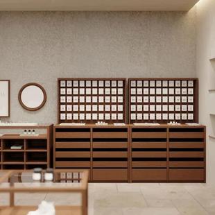 饰品展示柜中岛展示台服装店女装店首饰珠宝流水台文创摆台中岛柜